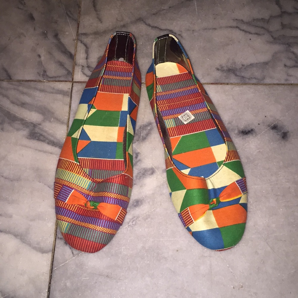 African-print Women's Flats